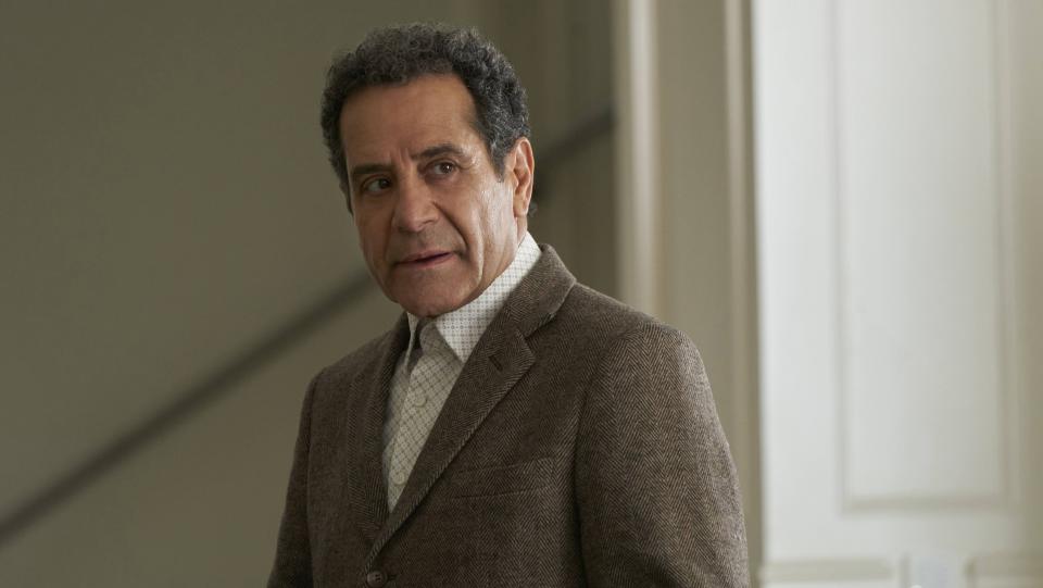 Tony Shalhoub as Adrian Monk in Mr. Monk's Last Case: A Monk Movie, 2023