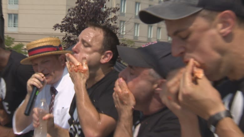 Pizza-eating champ downs 19 pizzas in 10 minutes