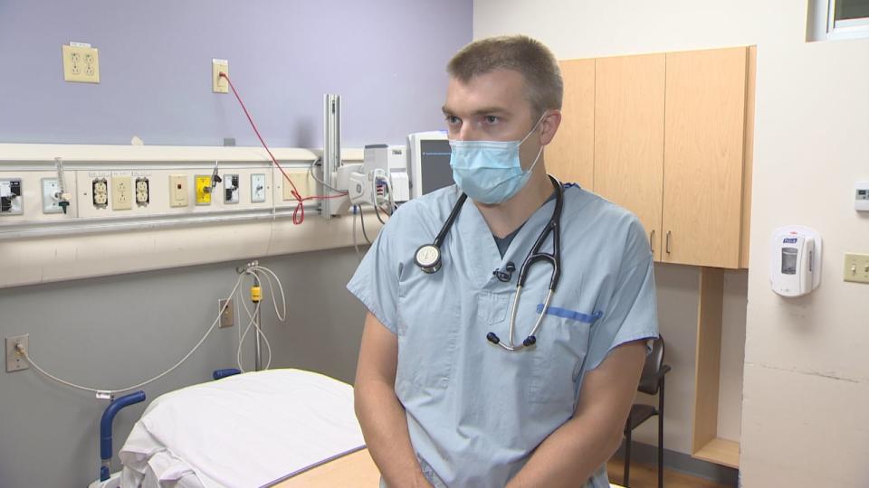 Dr. Matthew Clarke is an emergency physician who works in Nova Scotia Health's central zone.