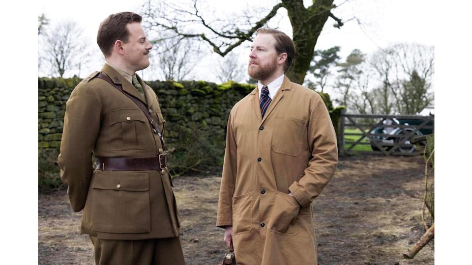 Callum Woodhouse and Samuel West in 