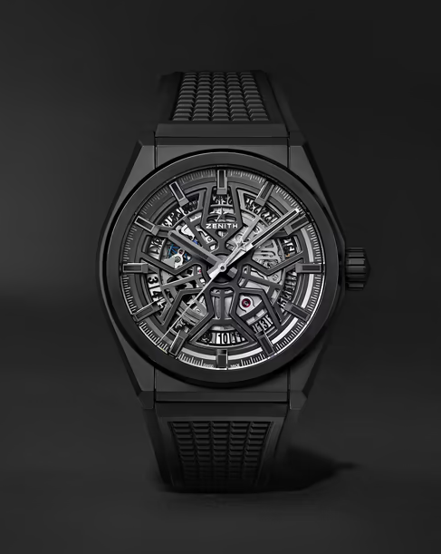 zenith all black watch