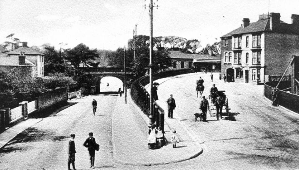 The entrance to Fareham railway station in 1904 (Photo: The News archive)