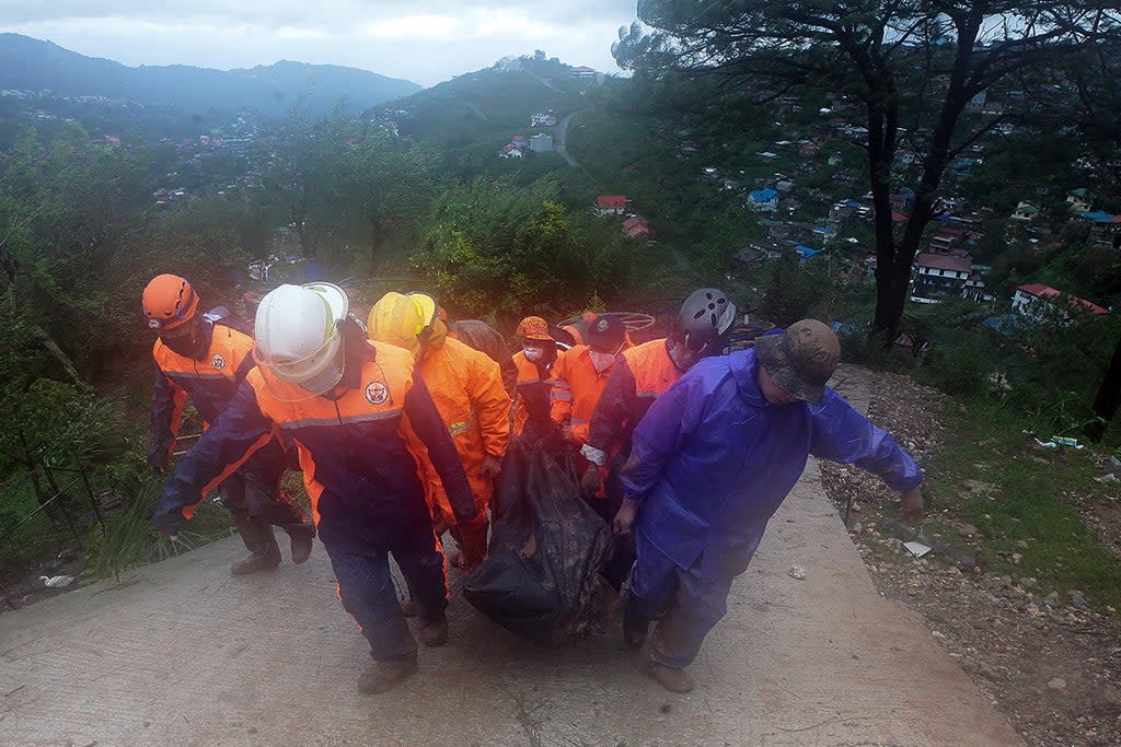 Philippines Storm (Copyright 2021 The Associated Press. All rights reserved.)