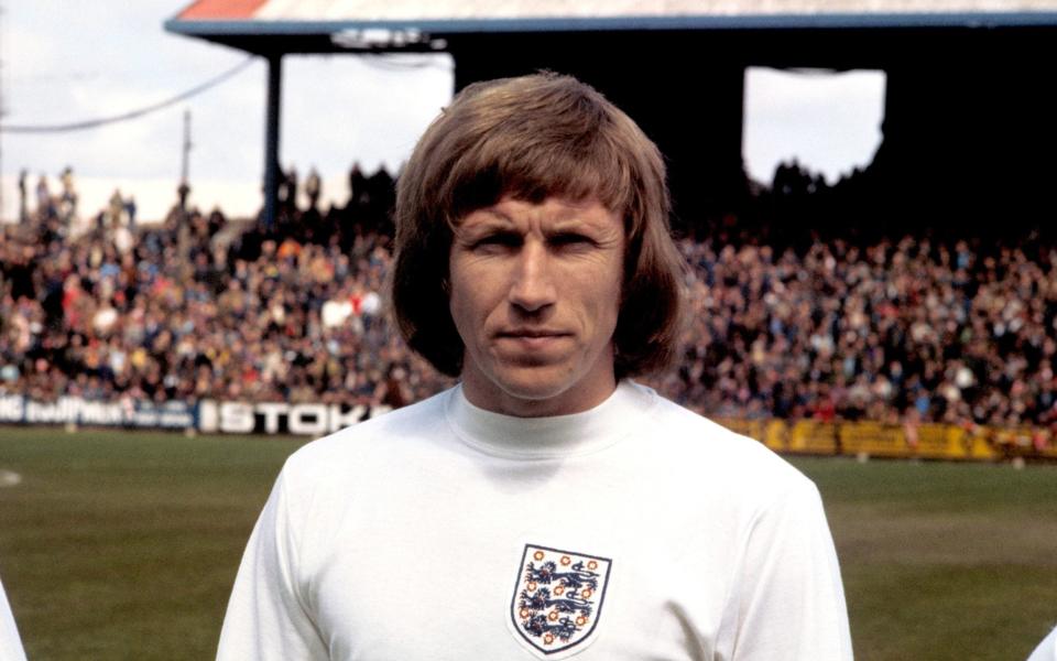 Colin Bell playing for England - PA