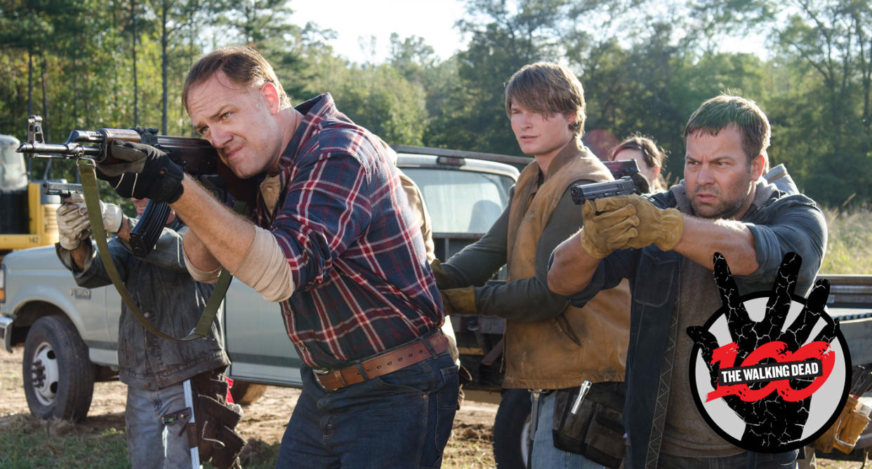 Jason Douglas as Tobin in <em>The Walking Dead.</em> (Photo: Gene Page/AMC)