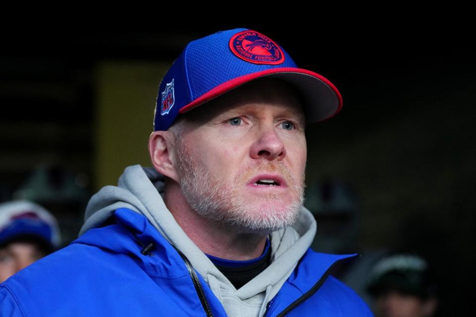 Sean McDermott is in his seventh season as coach of the Buffalo Bills (Getty Images)