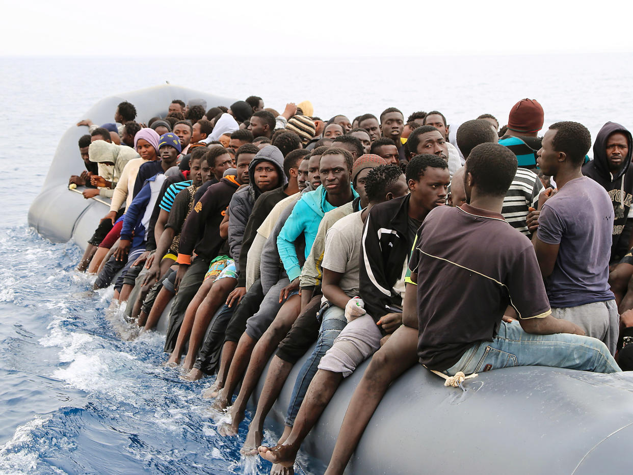 More than 240 refugees were feared drowned in the latest disaster off Libya this week: Getty