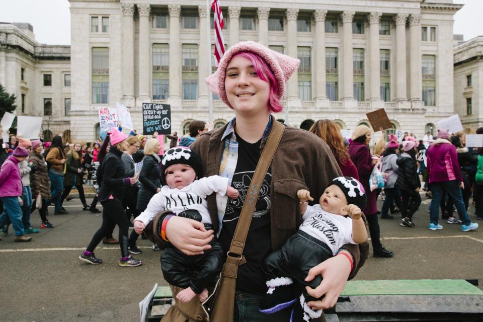 Scenes from the Women’s March on Washington