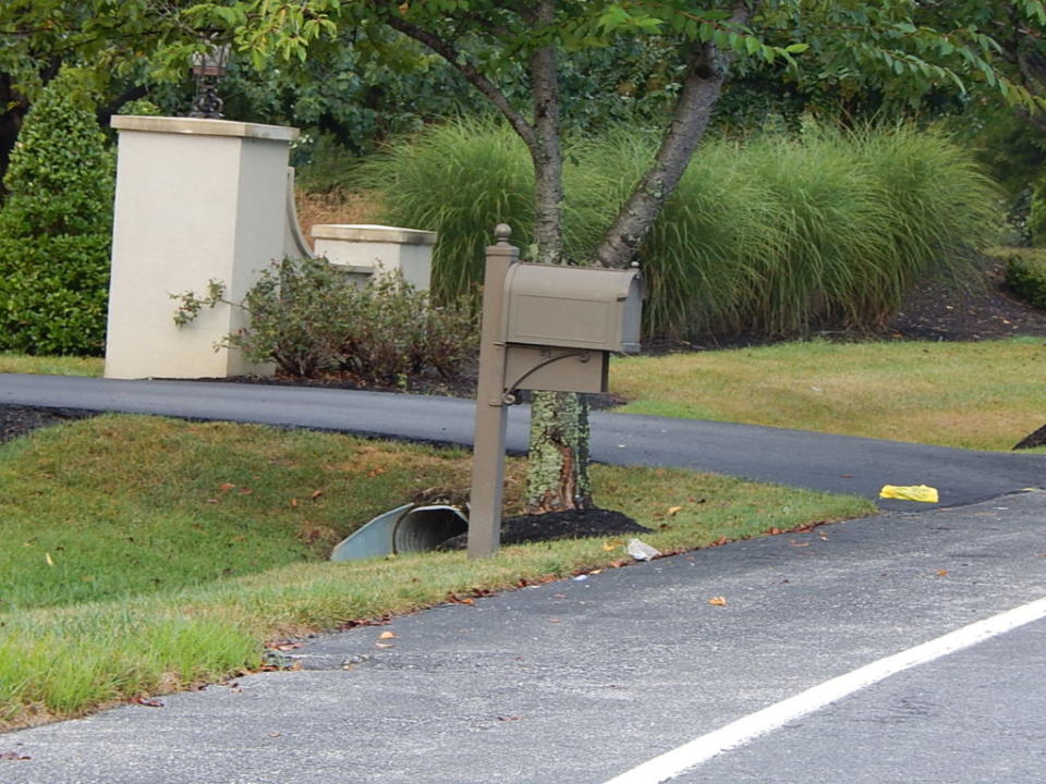 The infamous $500 mailbox that the Strongs refused to purchase.