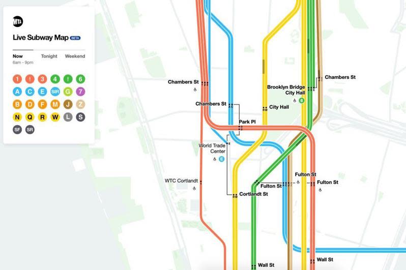紐約市運輸局就推出全新實時在線地圖。 （圖：紐約市運輸局）  