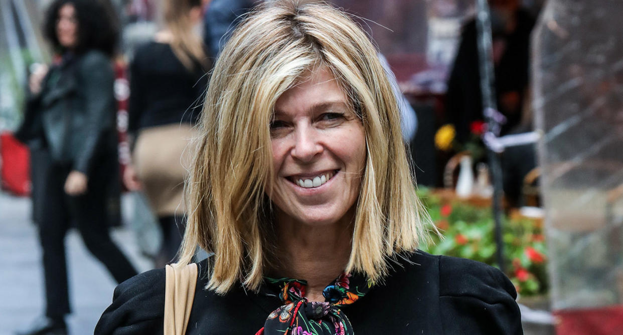 Kate Garraway required hospital treatment after ignoring a pain in her eye. (Getty Images)