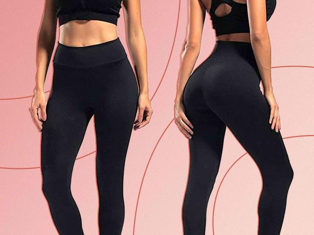 The Famous  Leggings With a Secret Flattering Feature Are 41% Off