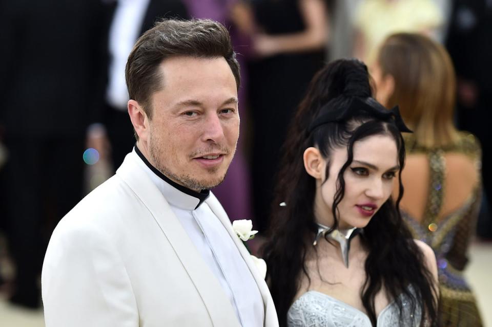 The billionaire welcomed X with Canadian singer Grimes. Pictured in 2018 (Getty Images for Huffington Post)
