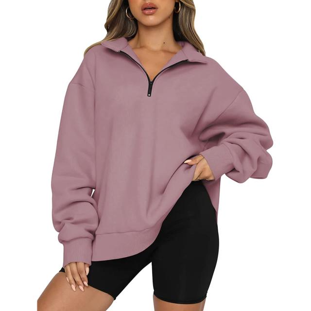 Trendy Queen Womens Fleece Oversized Hoodies Hooded Sweatshirts