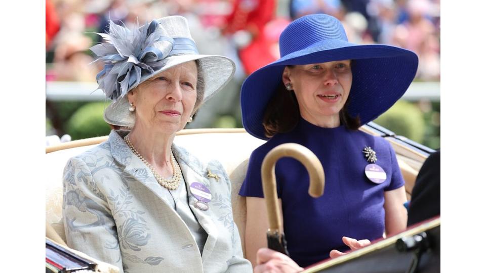 Princess Anne and Sarah Chatto