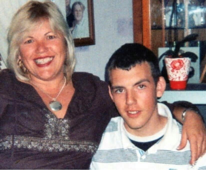 Melanie Leahy, pictured with her son Matthew Leahy who died while he was a patient at a mental health facility. said the public inquiry is long overdue. (Melanie Leahy/ PA)