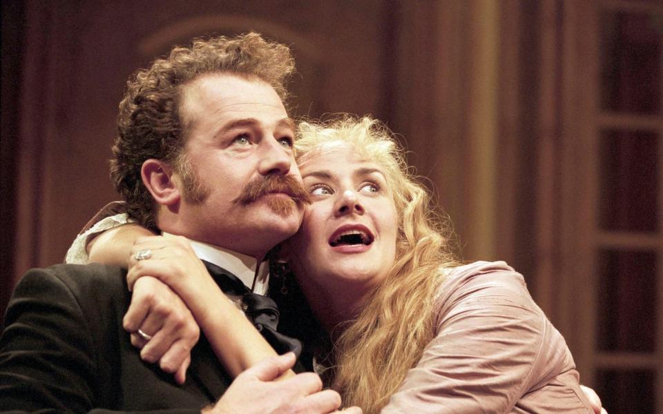 Janet McTeer as the game-changing Nora in A Doll’s House, with Owen Teale - Donald Cooper