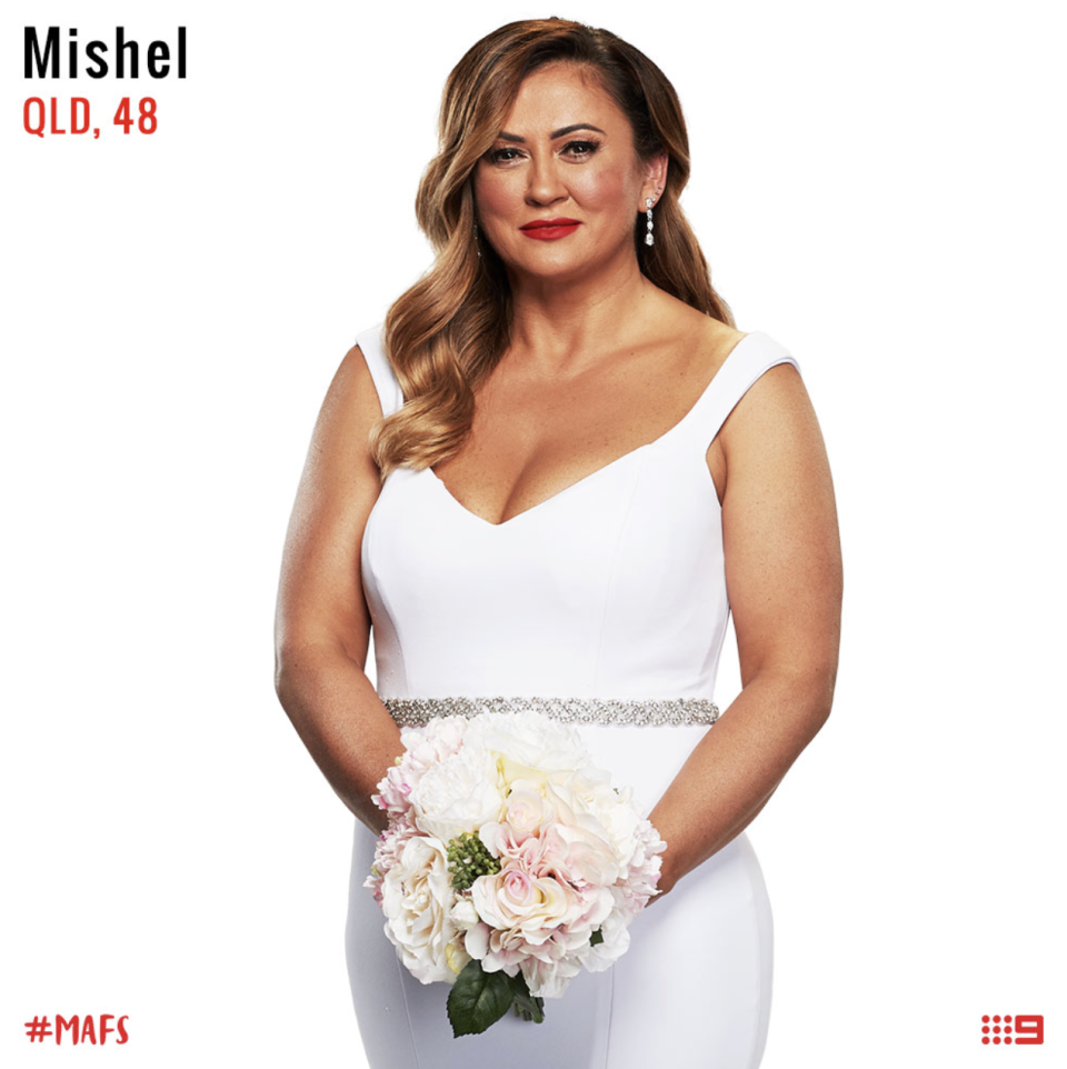 married at first sight bride Mishel meshes