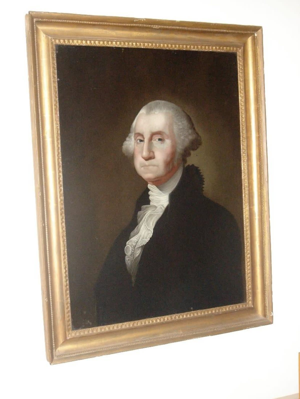 A portrait of George Washington kept in a storage facility has been stolen in Colorado  (Englewood Police Department)