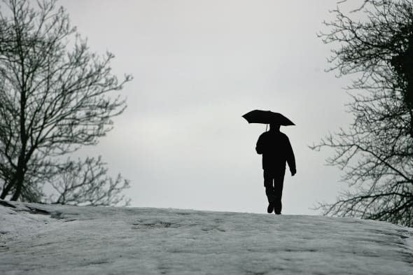 Kelvingrove park, Glasgow: sledding accident