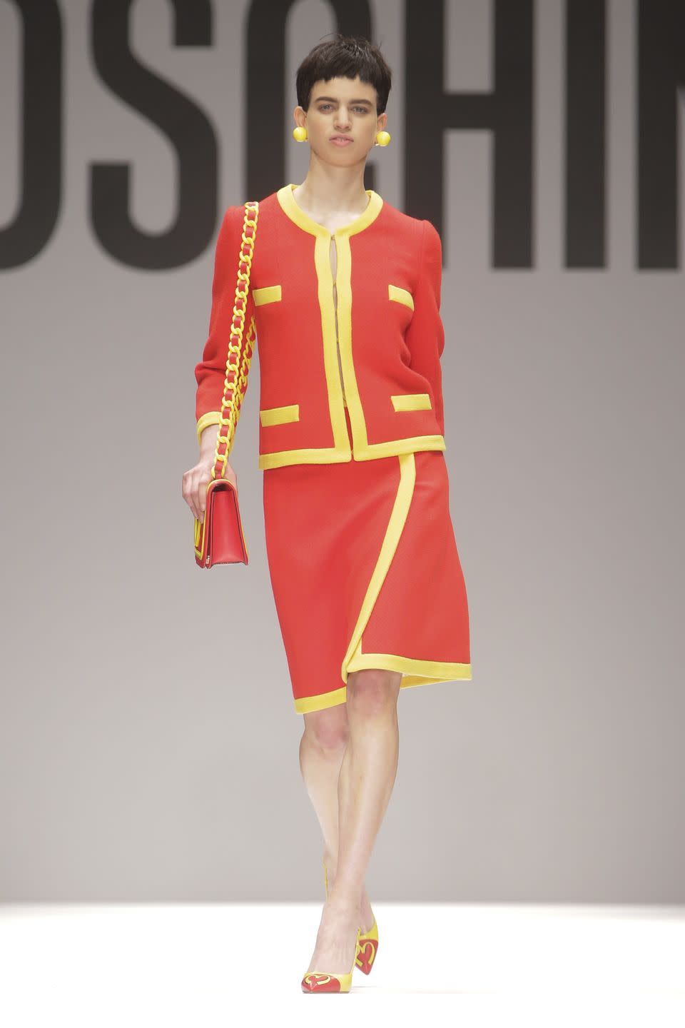 moschino runway milan fashion week womenswear autumnwinter 2014