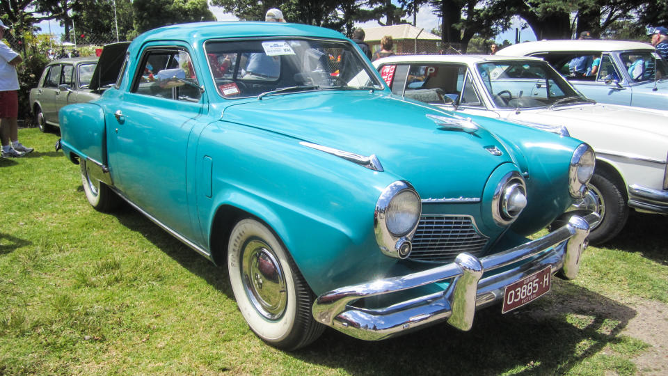 1951 Studebaker Champion Starlight Coupe.