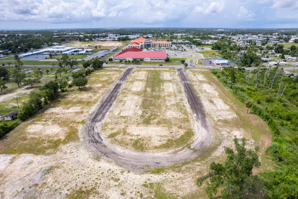 Vacant land across from the Bay County Library has been targeted for new affordable housing development by the Bay County Commissioners.