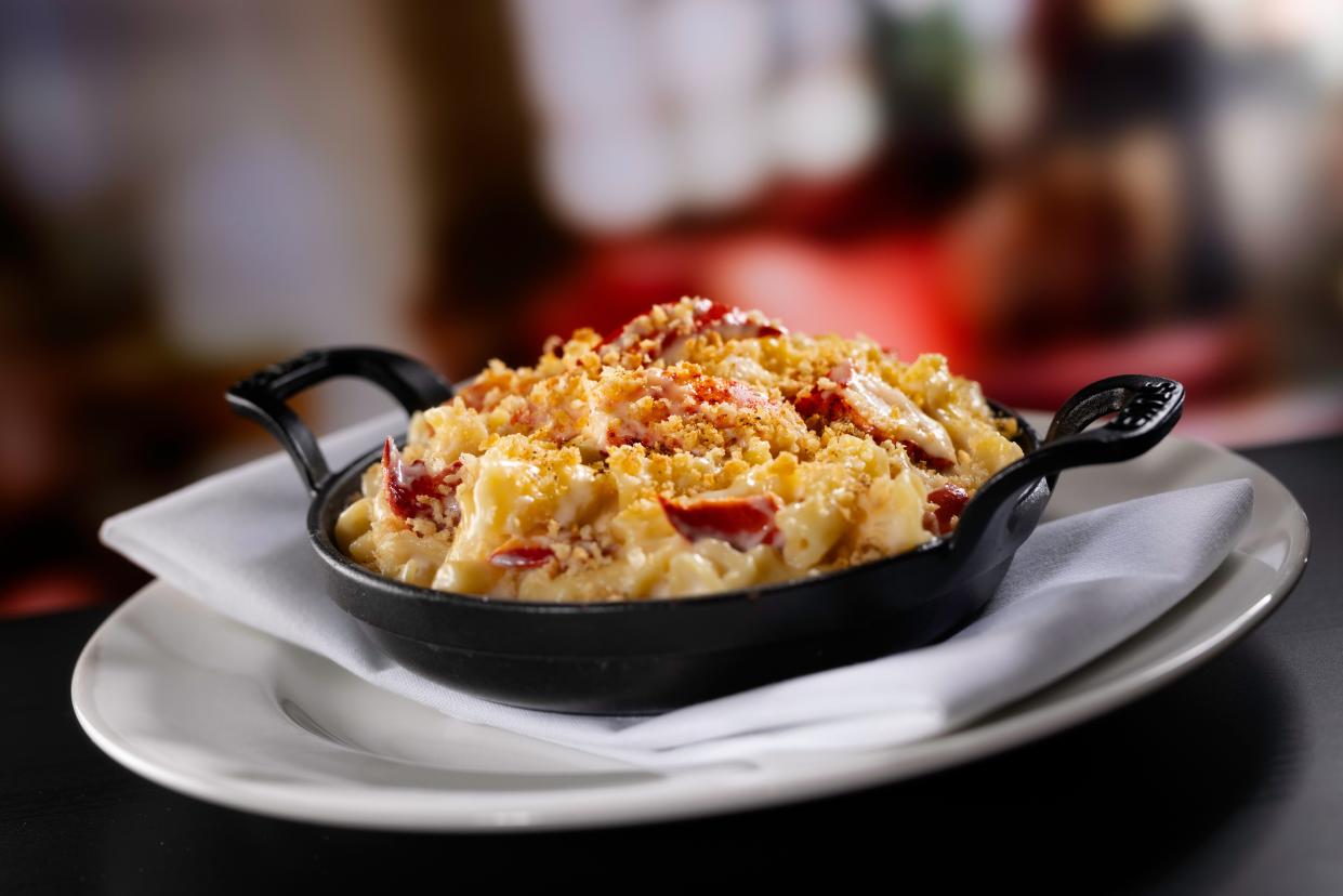 The Capital Grille's lobster mac and cheese.