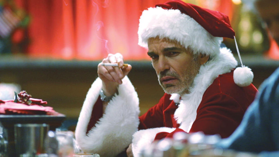 <p>Billy Bob Thornton plays a boozy, sweary shopping mall Santa in this Christmas crime tale. It's crass, politically incorrect and consistently funny. As with many successful festive stories, a sequel failed to recapture the magic. (Columbia Pictures)</p> 