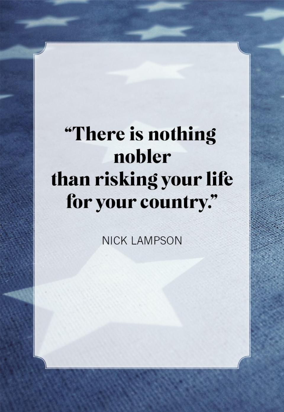 memorial day quotes nick lampson