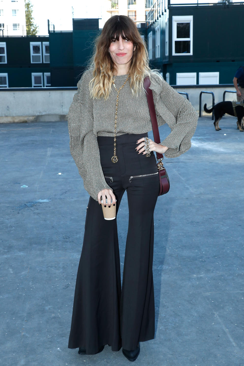 <p>Le défilé Chloé ouvrait la journée de jeudi à la Fashion Week de Paris. A cette occasion, Lou Doillon a fait l’honneur de sa présence. Crédit photo : Getty Images </p>