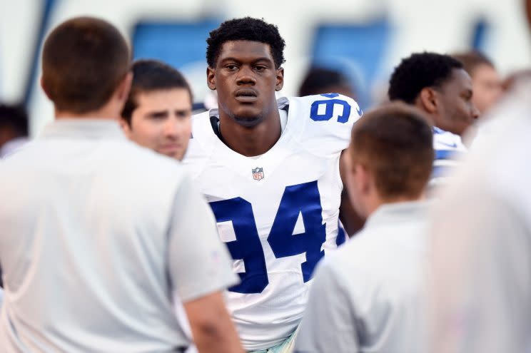 Randy Gregory will be suspended 14 games this season (Getty Images)