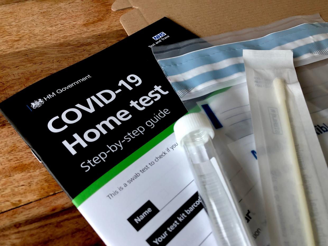 Covid-19 home test kit  (Getty Images)