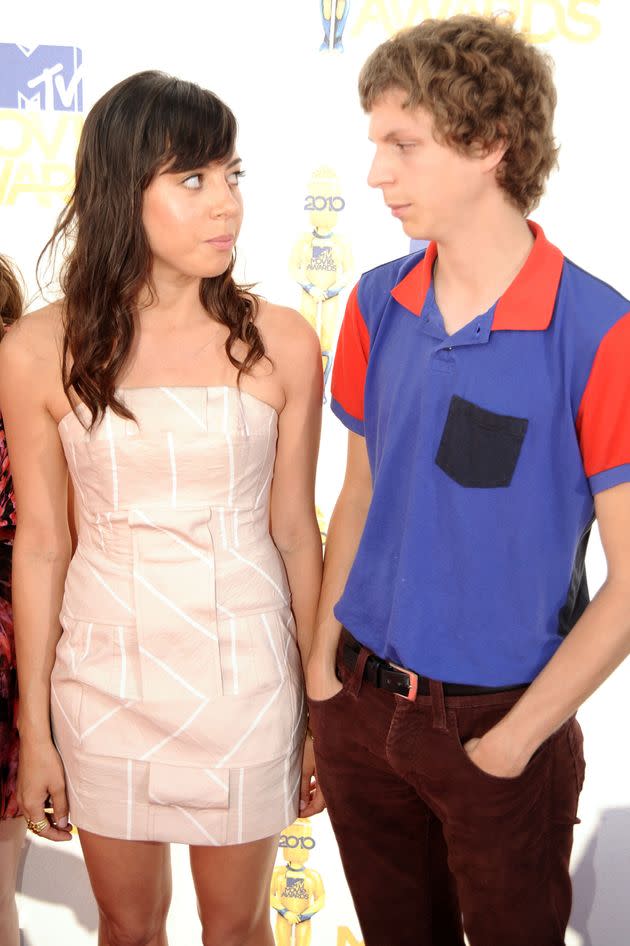 Aubrey Plaza and Michael Cera are pictured in June 2010, around the the time that 