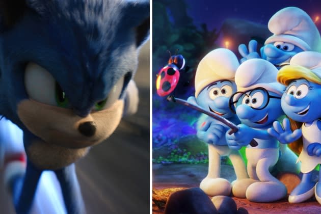 Paramount Slates 'Sonic the Hedgehog 3,' Pushes Back Smurfs