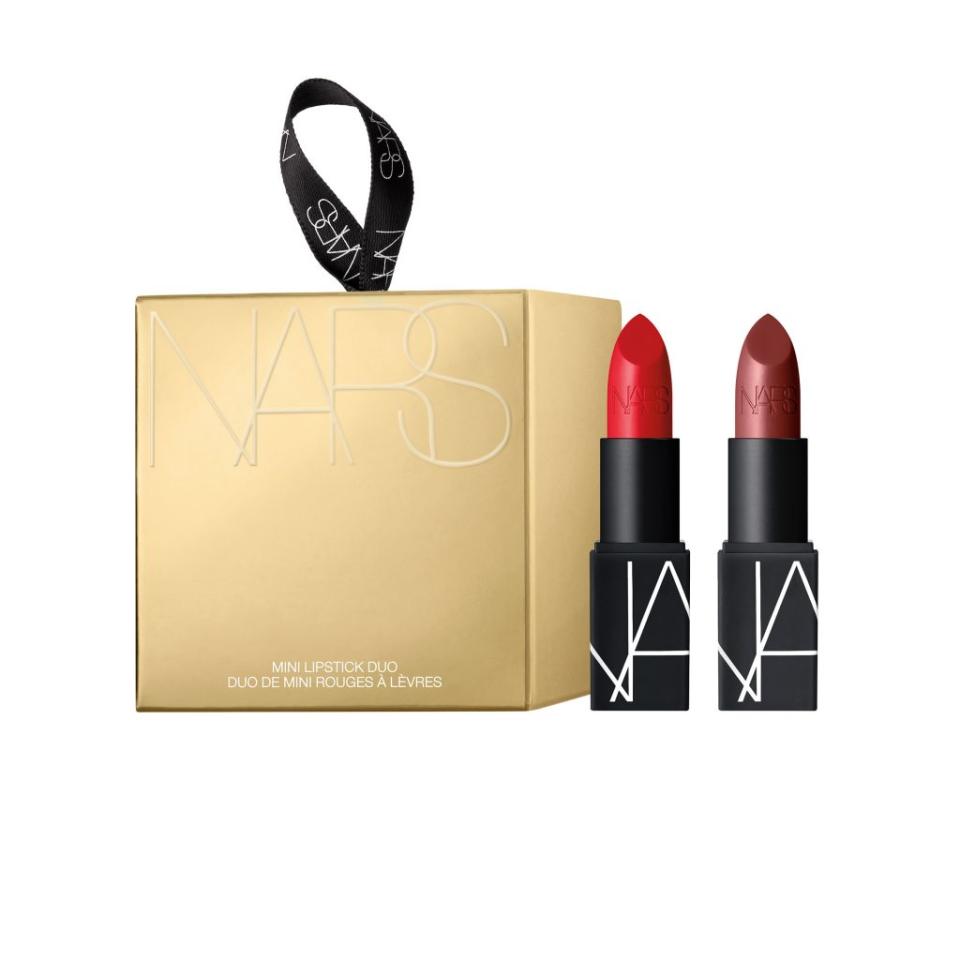 ▲NARS 金燦時刻 迷你經典唇彩禮盒 NT$850。（圖／NARS）