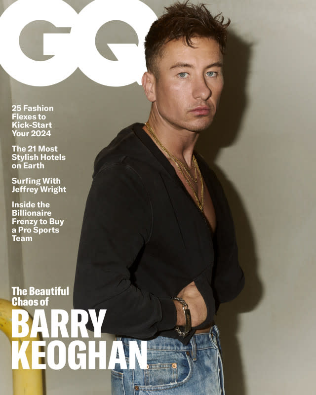 Barry Keoghan for GQ February 2024.<p>Photo: Jason Nocito/GQ</p>
