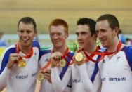 <p>The Beijing Olympics saw Wiggins double and then triple his gold medal tally with glory in the individual and team pursuit.</p>