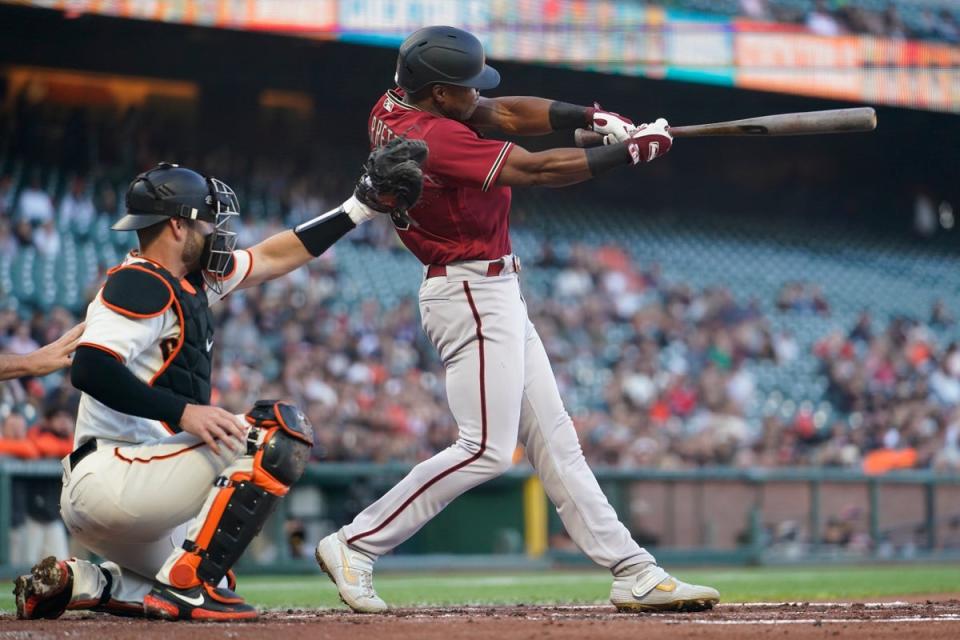 DIAMONDBACKS-GIGANTES (AP)