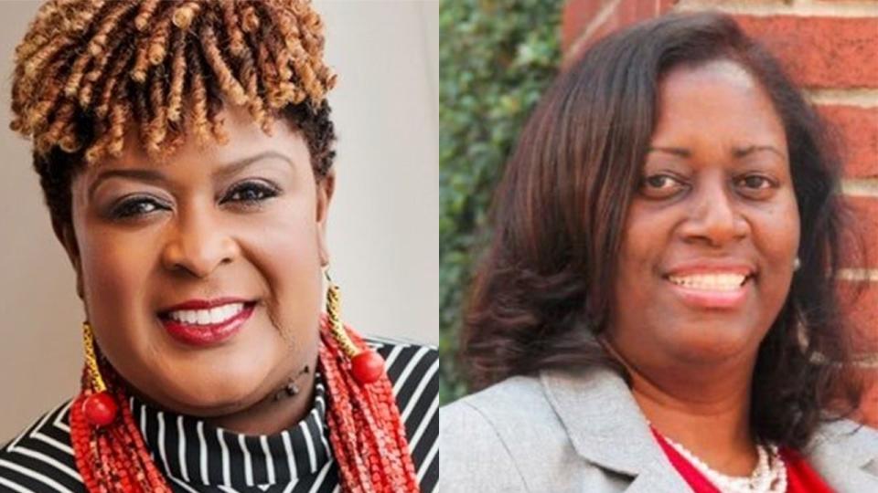 <div>Dr. Lisa Herring (left) transitioned from superintendent of Atlanta Public Schools to a consultant as Dr. Danielle Battle (right) moved into the interim superintendent role by the end of August 2023.</div> <strong>(Atlanta Public Schools)</strong>