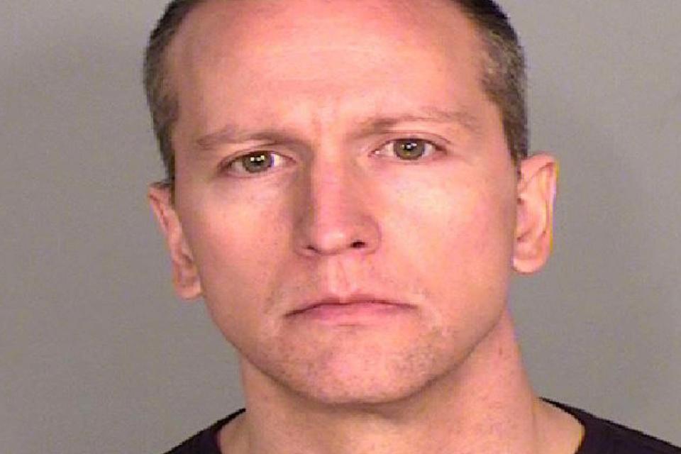 Former Minneapolis police Officer Derek Chauvin has been charged with Mr Floyd's murder (AP)