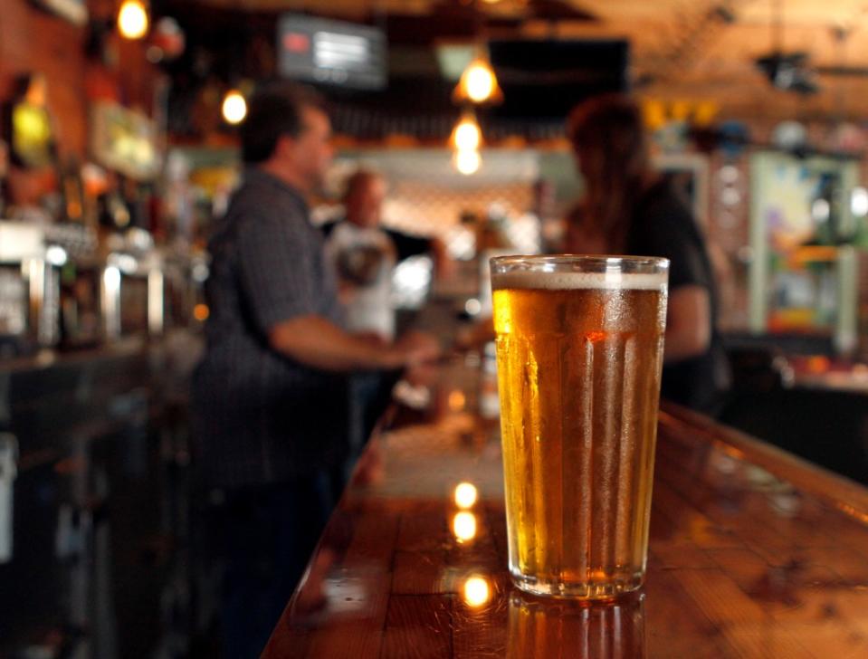 A study recently published in the scientific journal Matter found that a pint of beer actually does taste better when it’s served ice cold in a frozen mug. Los Angeles Times via Getty Images