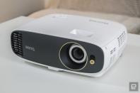 4K video is made to be seen on very large screens, and projectors are the