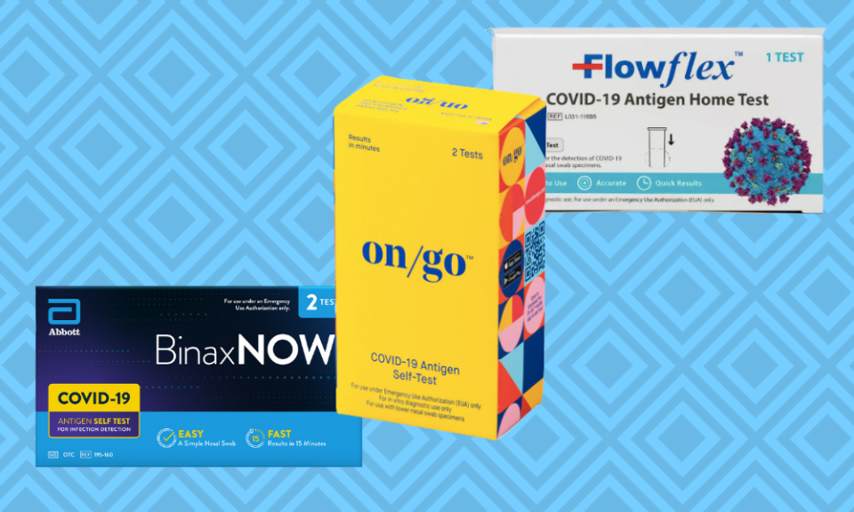 These at-home COVID-19 tests and more are currently in stock. (Photo: CVS)