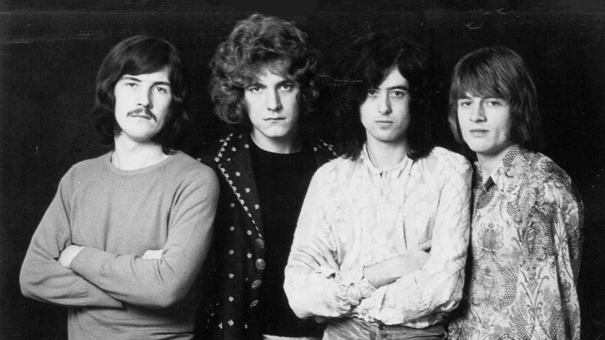  Led Zeppelin in 1968. 