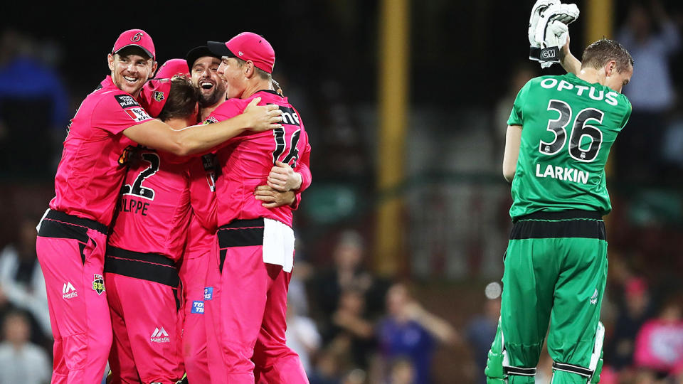 The Big Bash League is at the centre of a TV rights dispute between Channel 7 and Cricket Australia. (Photo by Mark Kolbe/Getty Images)