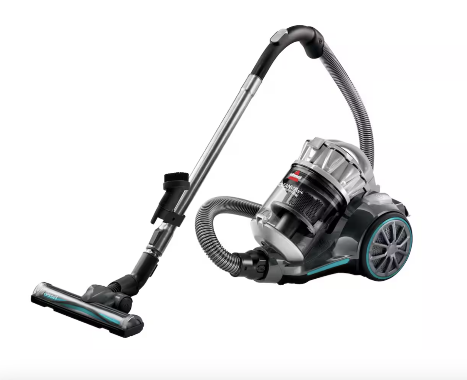 BISSELL CleanView Plus 15X Multi-Cyclonic Lightweight Bagless Canister Vacuum Cleaner (photo via Canadian Tire)