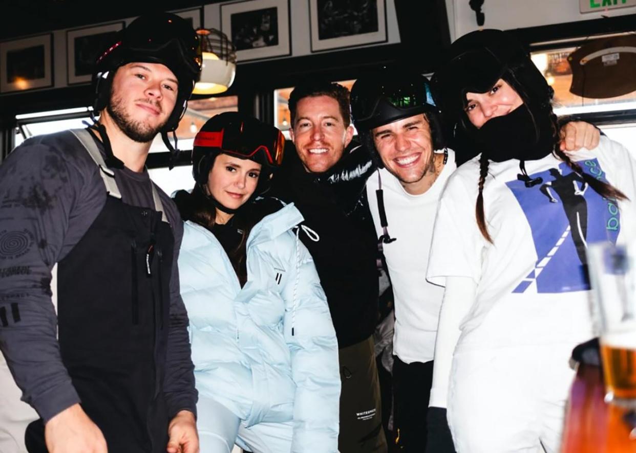 Justin Bieber Hits the Slopes With Shaun White Kendall Jenner