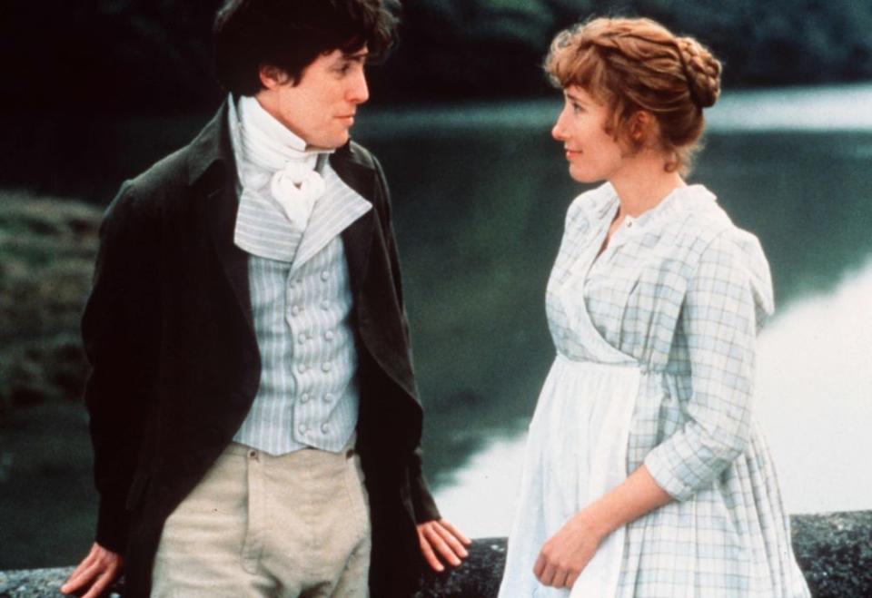 Hugh Grant and Emma Thompson in 1995's <em>Sense and Sensibility</em>.