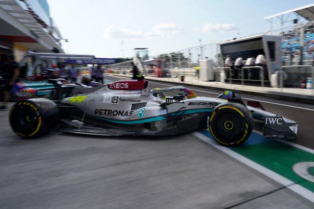 The Mercedes has been improved in Miami